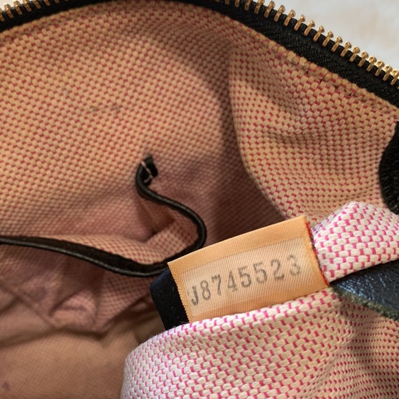 Dooney & Bourke handbag black vintage w front pocket - Picture 7 of 15